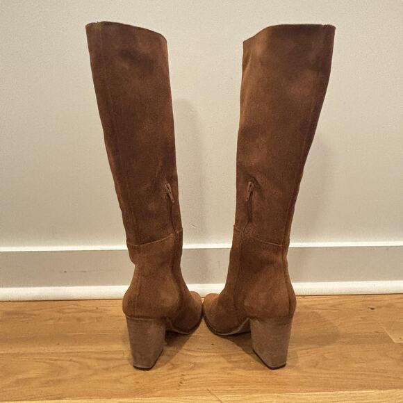 Steve Madden Brown Heeled Boots - Picture 6 of 10